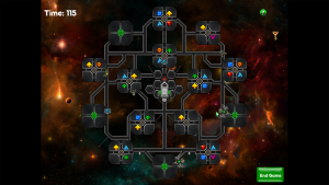 The locked 'safe' that appears in the later levels